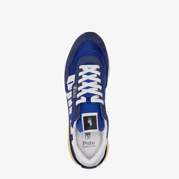 New Polo Ralph Lauren Men's Multi Train 89 Logo Lace-up Sneakers,